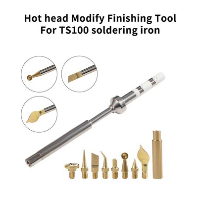 Toaiot Heat Insert Nut Iron Tip Heat Set Insert Tool Solderi