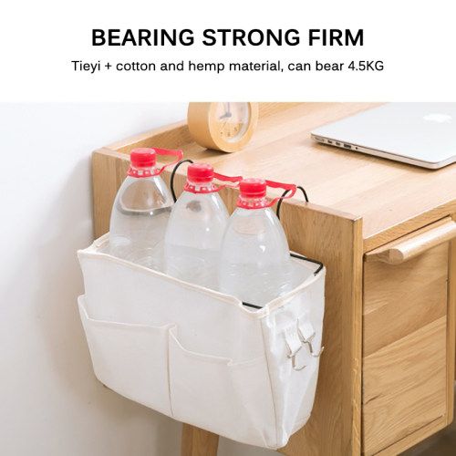 Baby Bed Side Pouch Nappy Holder Crib Storage Organizer Beds