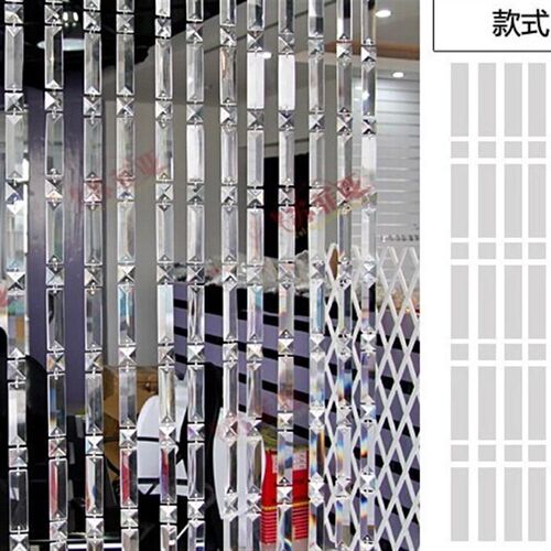 20meters 22x63mm  crystal glass  beads door/window curtain d