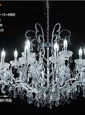 新款婚庆布欧式吊礼灯铁电镀吊艺顶婚78861堂场地置装饰