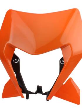 越野摩托车灯壳装TM克壳维思前大灯HL196K大灯罩子塑料灯壳前改车