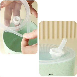 Baby Feeding Bottle Kids Cup Silicone Sippy Children Leakpro