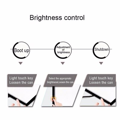 Portable A3 LED Light Pad Box Drawing Copy Board Drafting Gr