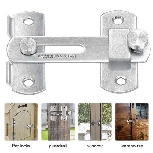 16Pcs Gate Latches Stainless Steel Door Latch Bolt