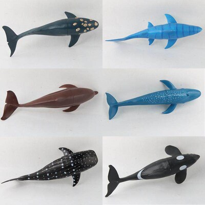 Free shppng, smulaton marne anmal model toy orca shark dolph