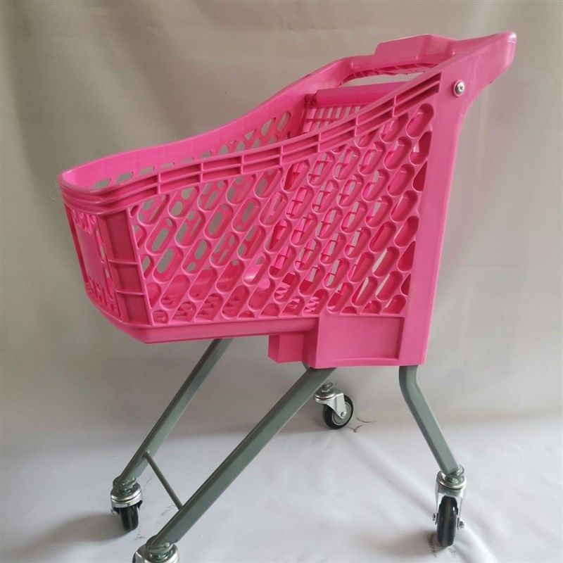 超市彩色儿童高档塑料金属购物车车零食店儿童乐园大号车,商业/办公家具,购物车,淘宝优惠券,粉丝福利购,淘宝优惠卷