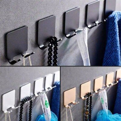 1/2PCS No Punching Installation Space Aluminum Durable