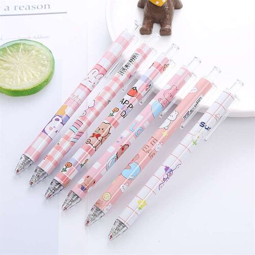 Boxed press pen ins high color value press gel pen cute offi