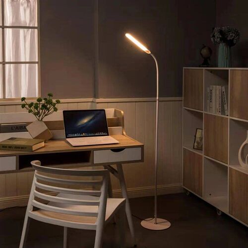 Modern LED Floor Lamp For Living Room Adjustable Gooseneck W