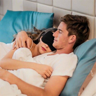 Sleep Mask Black Face Masks Travel Eye Cover Shade