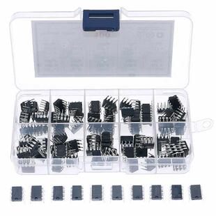 100Pcs/Box IC Integrated Circuit Chip Assortment Kit Icl7660