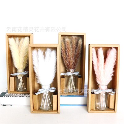 Small Reed Dried Flowers Living Room Party Decoration Photo