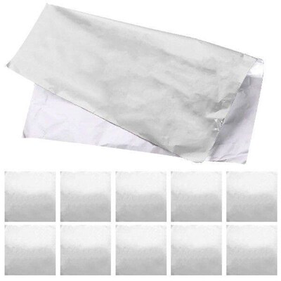 100 Pcs Chocolate Tea Packing Foil Candy Wrapper Ladder