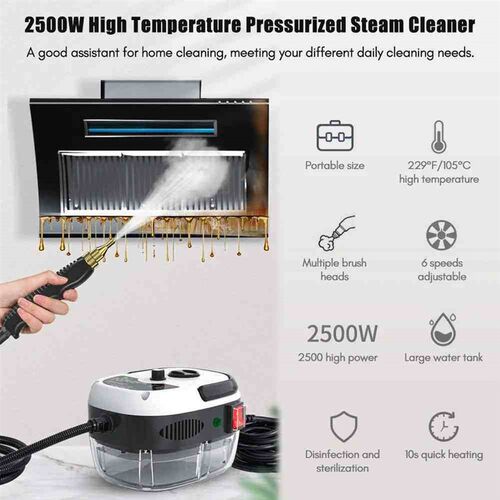 Steam Cleaner Handheld Steam Cleaner 1500W High Power 6 Spee
