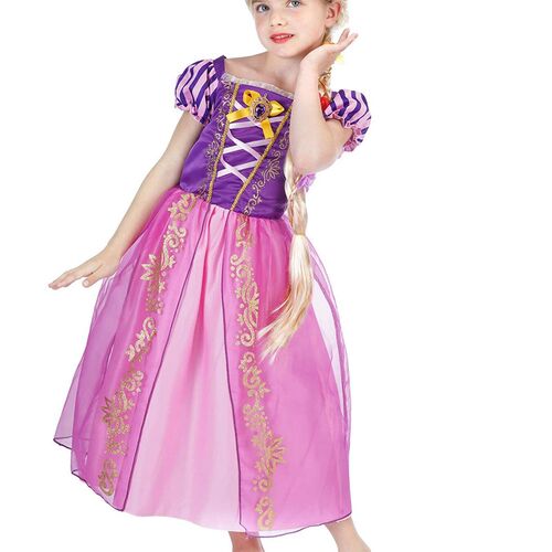 2024 Girls Rapunzel Princess Dress Kid Costume Dresses Child
