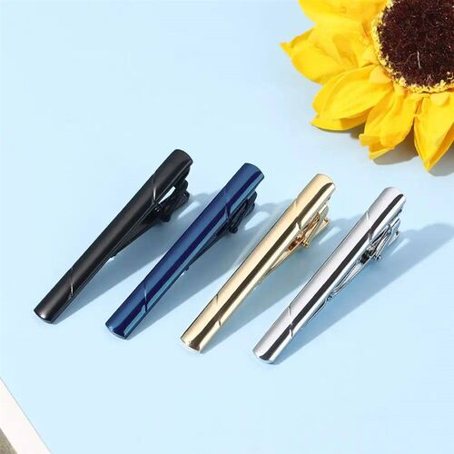 New High Quality Tie Clips Metal Copper Necktie Pin For Men