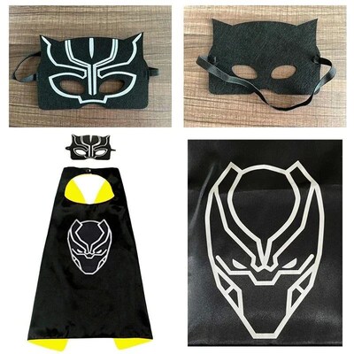 Superhero Cosplay Capes for Boys Girls Captain America Hulk