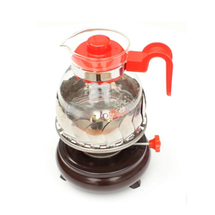 野营酒精茶炉防风酒精炉可调火力便携酒精灯炉烧水煮茶玻璃壶茶具