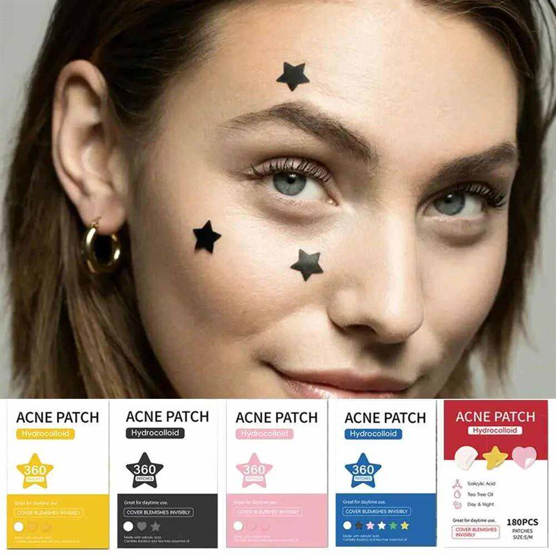 180/360 Acne Pimple Patch Stickers Invisible Waterproof Blem