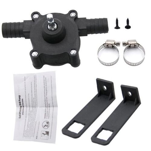 Portable Electric Drill Pump Diesel Oil Fluid Water Pump Min