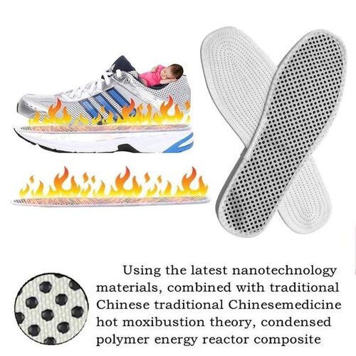 1 Pair Magnetic Therapy Insoles Far Infrared Self-heating Sh