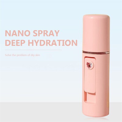 Nano Mist Sprayer Facial Nebulizer Steamer Moisturizing Face