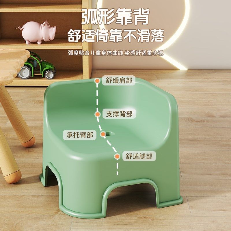 小家用矮凳儿童浴室洗澡凳宝宝椅子靠背椅塑料椅加厚,住宅家具,矮凳,淘宝优惠券,粉丝福利购,淘宝优惠卷