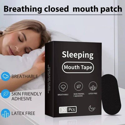 30/60/90Pcs Anti Snoring Mouth Tape Better Sleeping Mouth Br