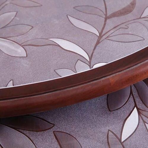 Round PVC Tablecloth Waterproof Oilproof able ver  Glass Sof