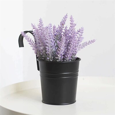 1x  Hanging Flower Pots Home Garden Detachable Hook Planters