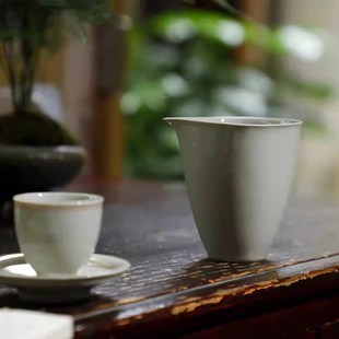 恒越北溪堂草木灰素采公道杯陶瓷家用功夫茶具茶海分茶器礼品定制