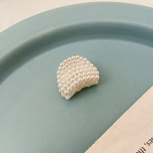 Korean Fashion Women Girls Small Mini Pearl Hair Claws Hair