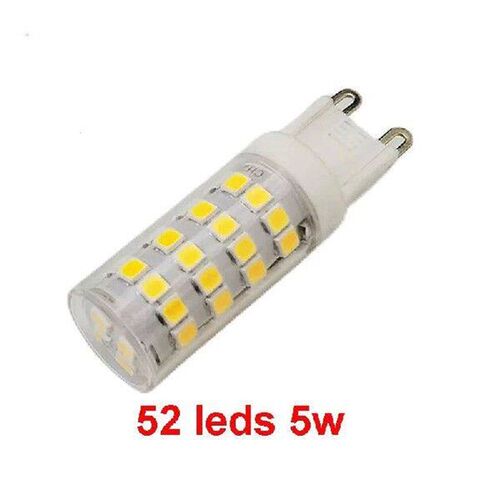 5pcs AC110v 220v G9 LED Bulb 5w 7w 8w Corn Bulb CCT Double