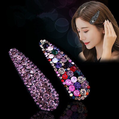 2023 New Fashion Hot Sale Wild Luxurious Rhinestone Bangs BB