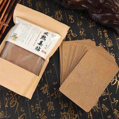 50pcs/Lot Ginger Neck Back Pain Plaster Patch Body Warmer