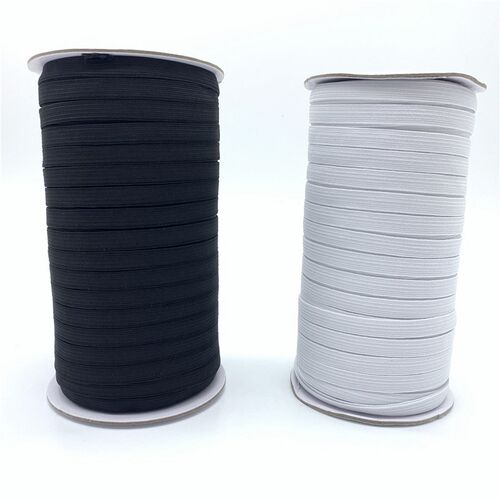 3/6/8/10/12mm 5yards/Lot High-Elastic Sewing Elastic Ribbon