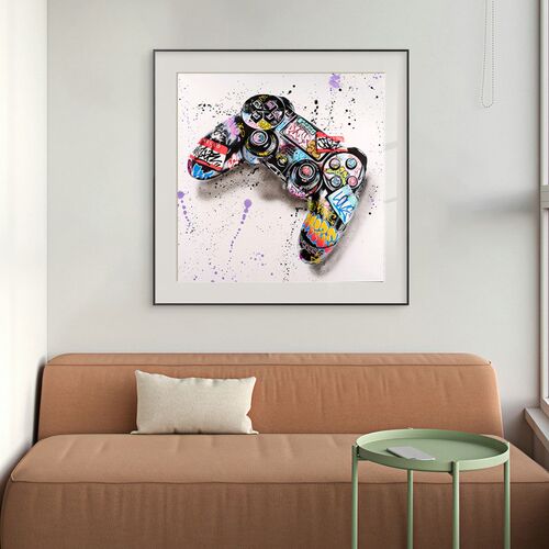 Graffiti Hamburg Game Controllers Drinks Street Art  Print P