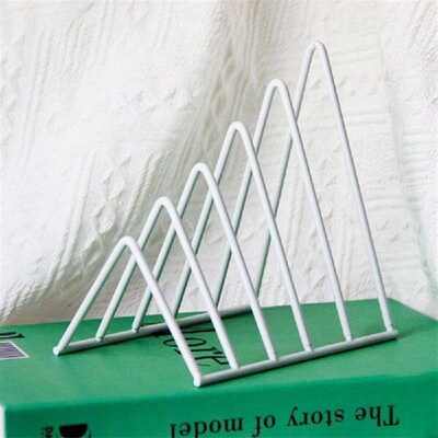 Bookshelf Iron Desk Document Creative Nordic Shelf Storage
