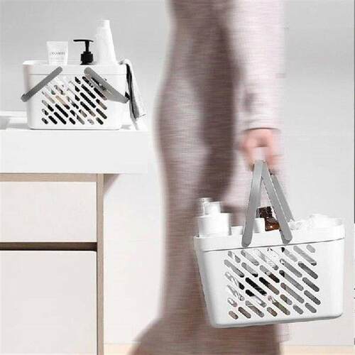 Bath Basket with Handle Multifunction Organizer Tote