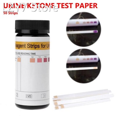 50x Pro Ketone Strips / Home Ketosis Urine Test - Atkins Die
