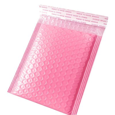 10pcs Pink Bubble Envelope Bags Self Seal Mailers Padded Shi