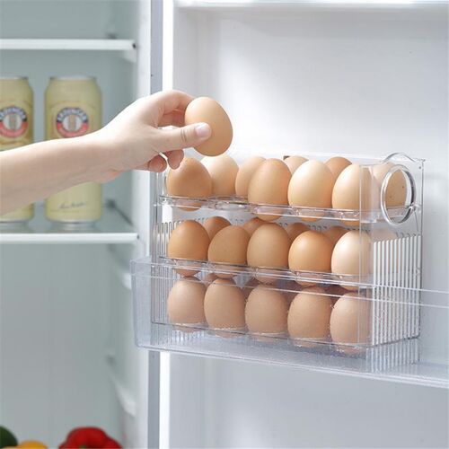 Egg Storage Box Egg Crisper Storage Container Kitchen Organi