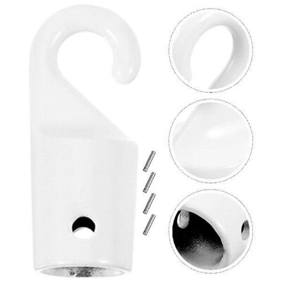 4 Pcs Curtain Hooks for Blinds Metal Wand Replacement Parts