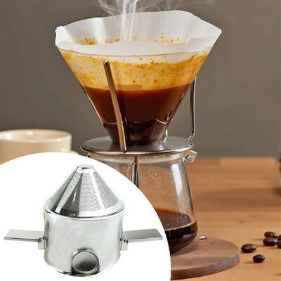 Pour over Coffee Dripper Cone Dripper Foldable Lightweight