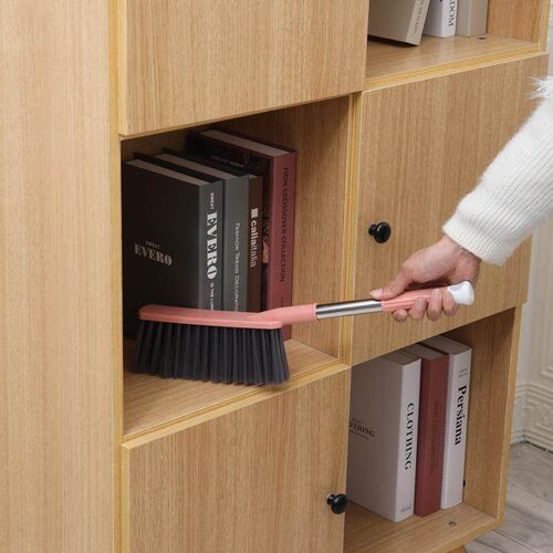 Creative Stainless Steel Long Handle Cleaning Broom Dust Bed