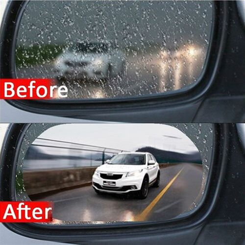 2PCS Car Rearview Mirror Rainproof Film Nano Mirror Anti-fog