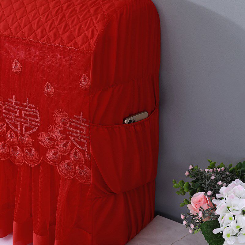全包加厚床头罩婚庆大红色软包现代皮床通用床头盖布夹棉保护,居家布艺,床头罩,淘宝优惠券,粉丝福利购,淘宝优惠卷