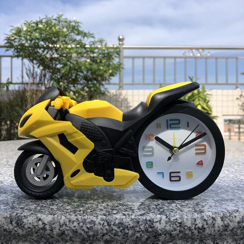 闹钟儿童闹钟时钟学生闹钟赛车闹钟闹钟学生专用卡通台钟