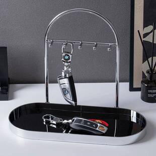 入户关挂钥匙062 J玄收架杂物整理架面置物纳架ins风小挂件摆