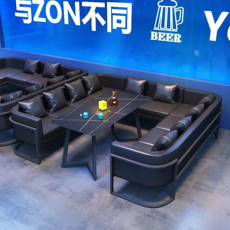 复古工业风酒吧清吧卡座沙发洽谈烧烤火锅店西餐厅咖啡馆桌椅,住宅家具,岩板餐桌,淘宝优惠券,粉丝福利购,淘宝优惠卷